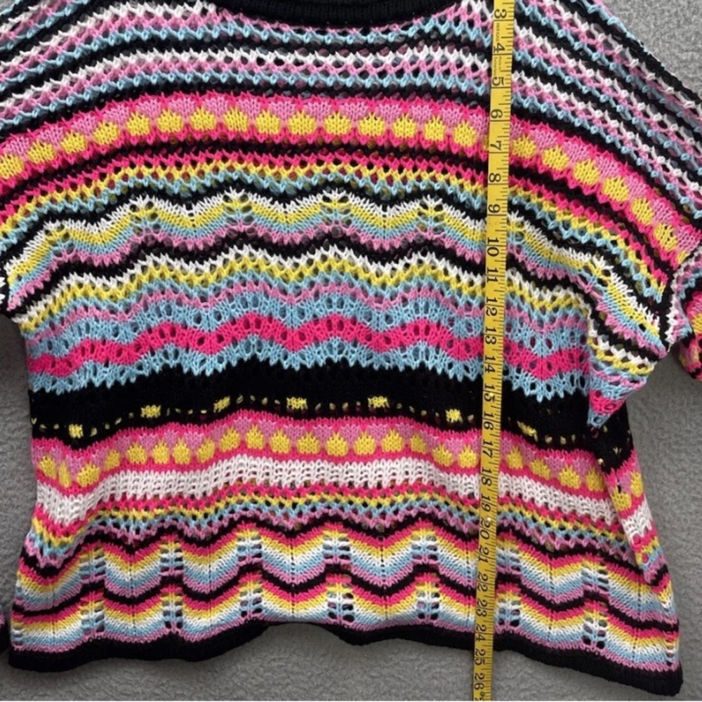 Colorful Knit Sweater - Picture 10 of 12